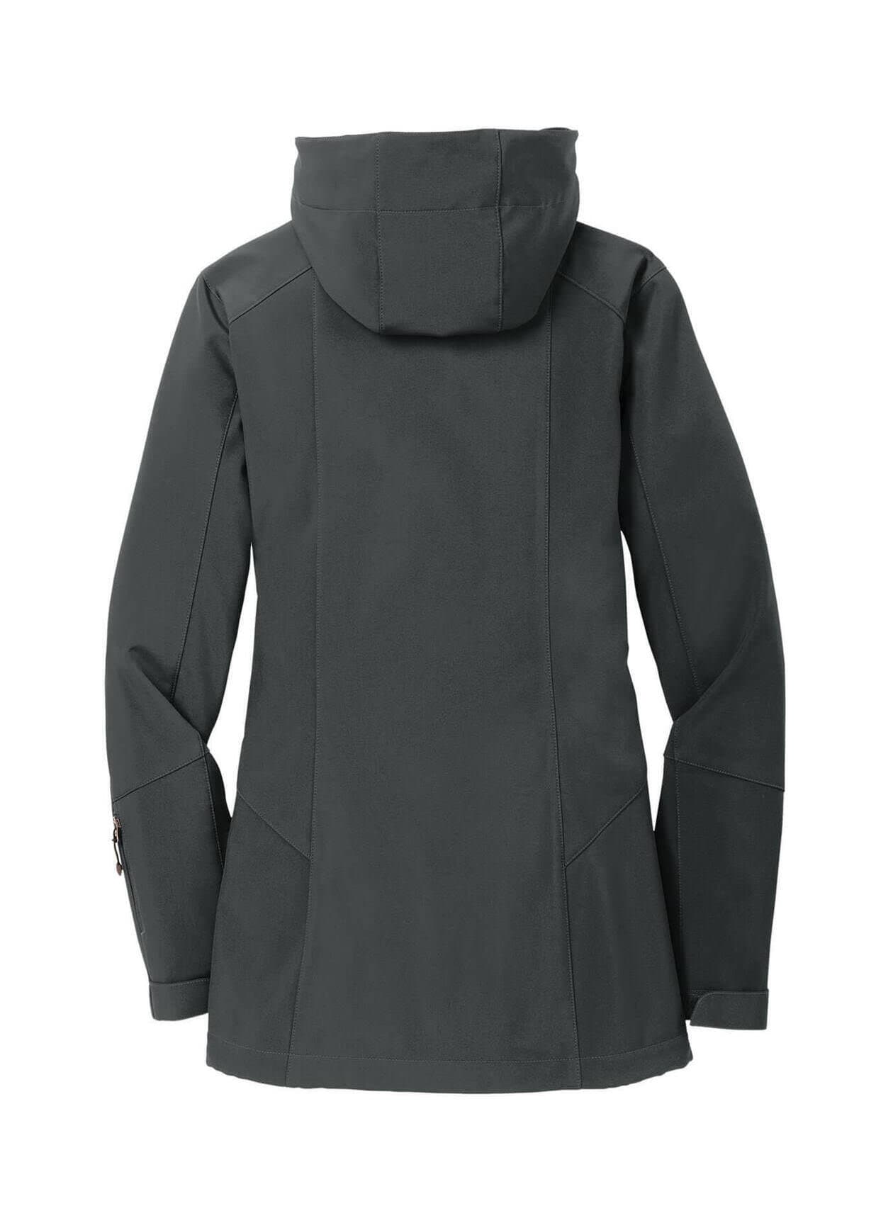 Eddie Bauer Women's Hooded Soft Shell Parka - Dark Grey 3XL