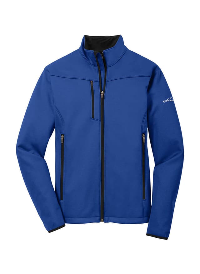 Eddie Bauer Men's Weather-Resist Soft Shell Jacket - Blue 3XL