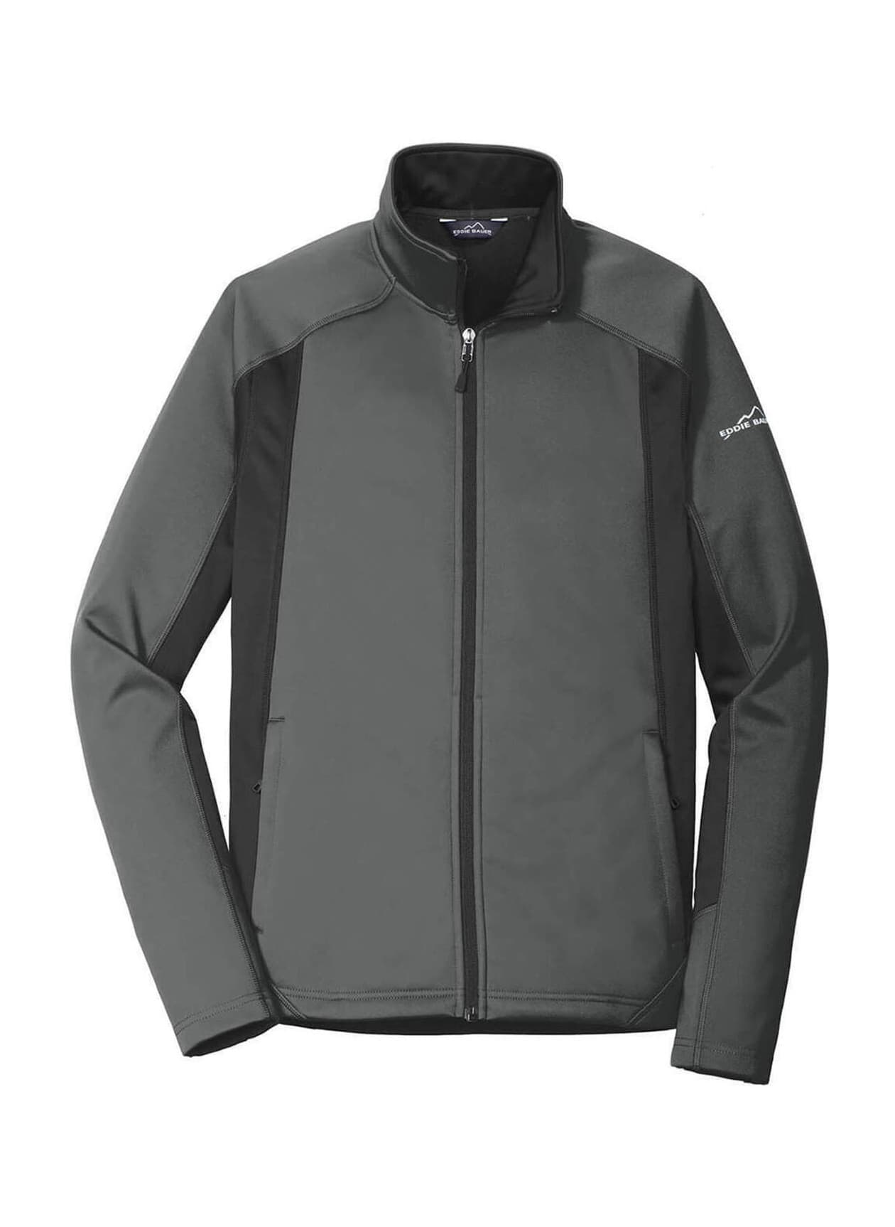 Eddie Bauer Men's Trail Soft Shell Jacket - Black,Dark Grey 3XL