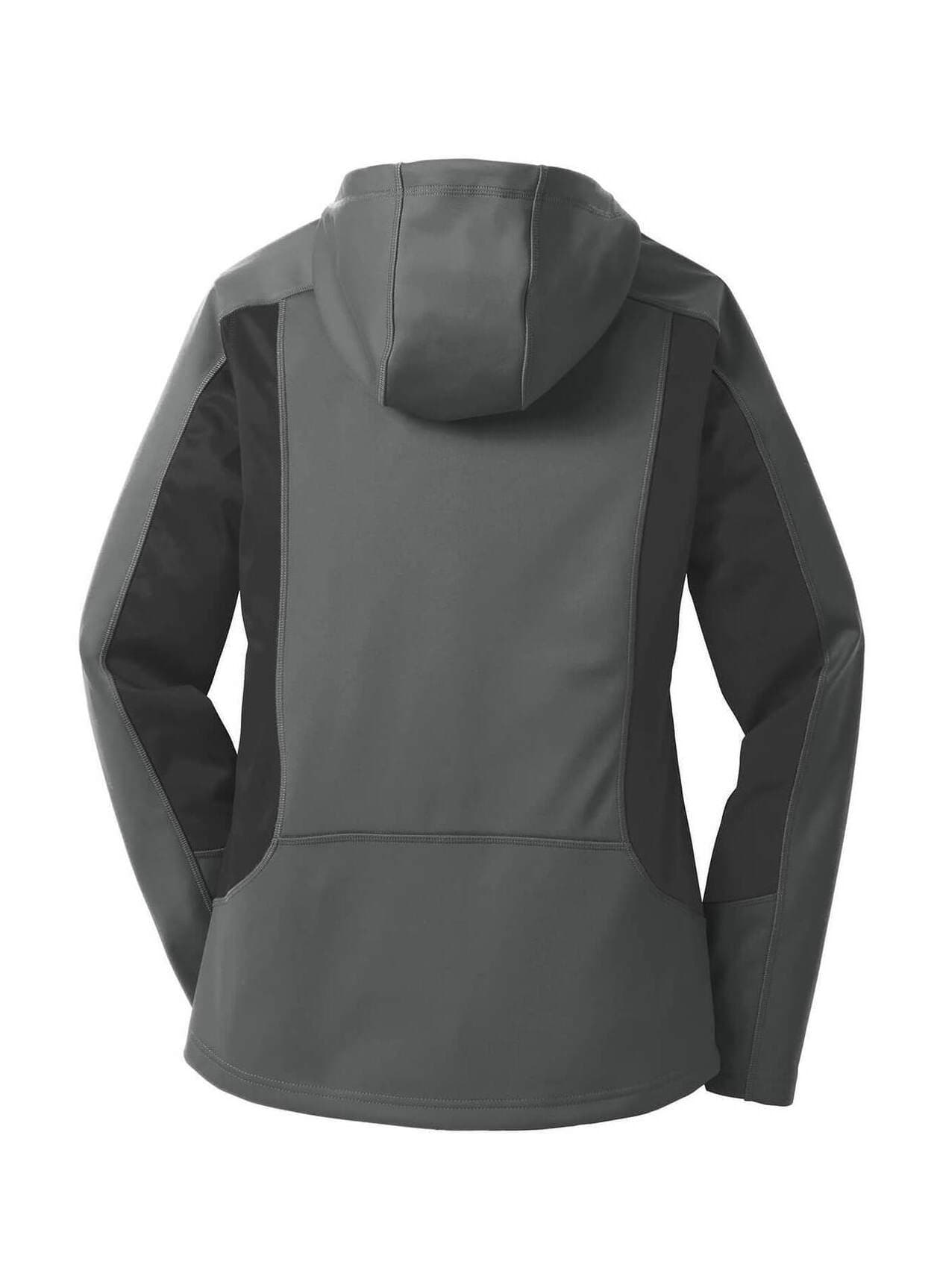 Eddie Bauer Women's Trail Soft Shell Jacket - Light Grey,Dark Grey 3XL
