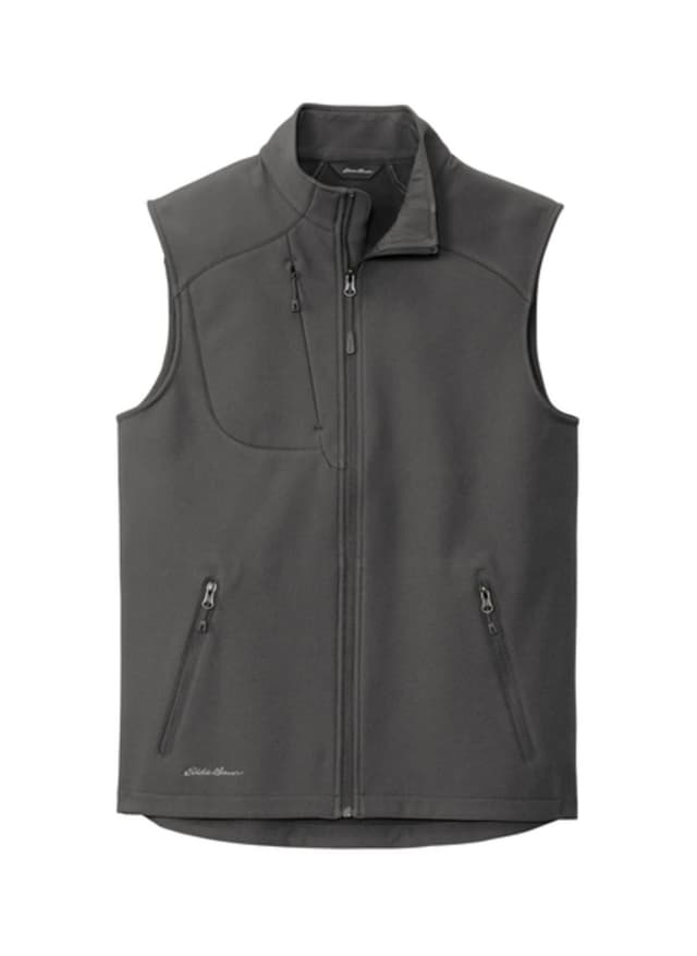 Eddie Bauer Men's Stretch Soft Shell Vest - Dark Grey 3XL