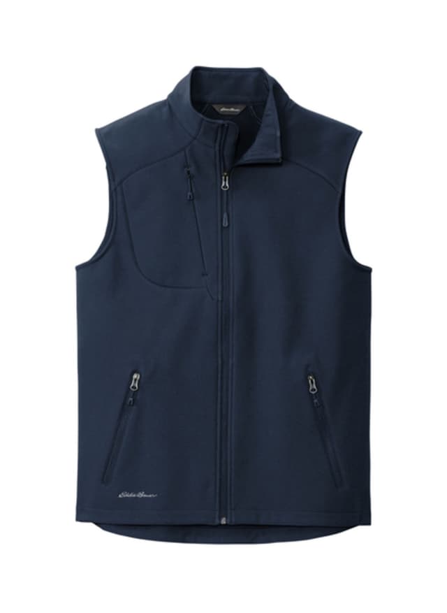 Eddie Bauer Men's Stretch Soft Shell Vest - Navy 3XL