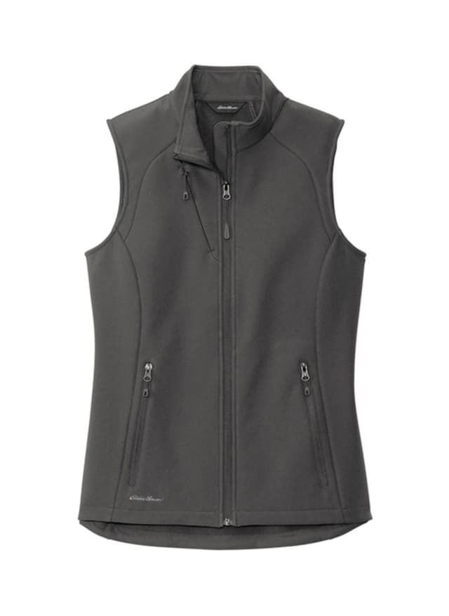 Eddie Bauer Women's Stretch Soft Shell Vest - Dark Grey 3XL