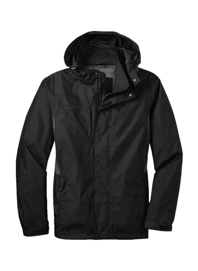 Eddie Bauer Men's Rain Jacket - Black 3XL