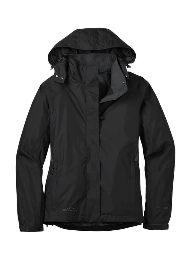 Eddie Bauer Women's Rain Jacket - Black 3XL