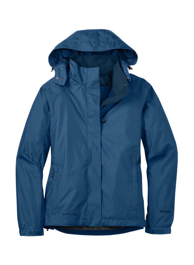 Eddie Bauer Women's Rain Jacket - Blue 3XL