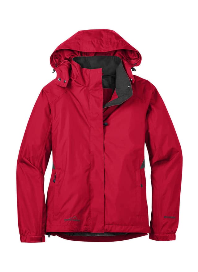 Eddie Bauer Women's Rain Jacket - Red 3XL