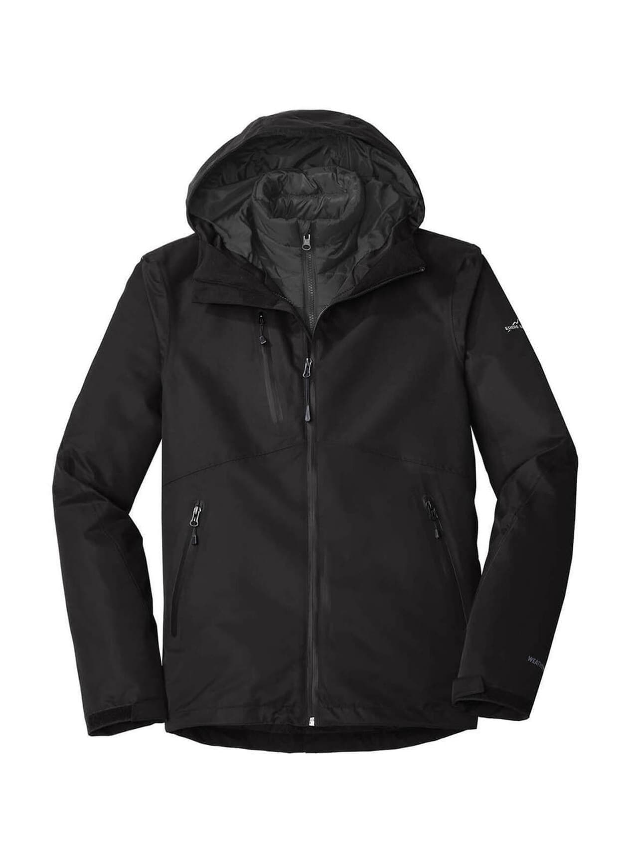 Eddie Bauer Men's WeatherEdge Plus 3-in-1 Jacket - Black 3XL