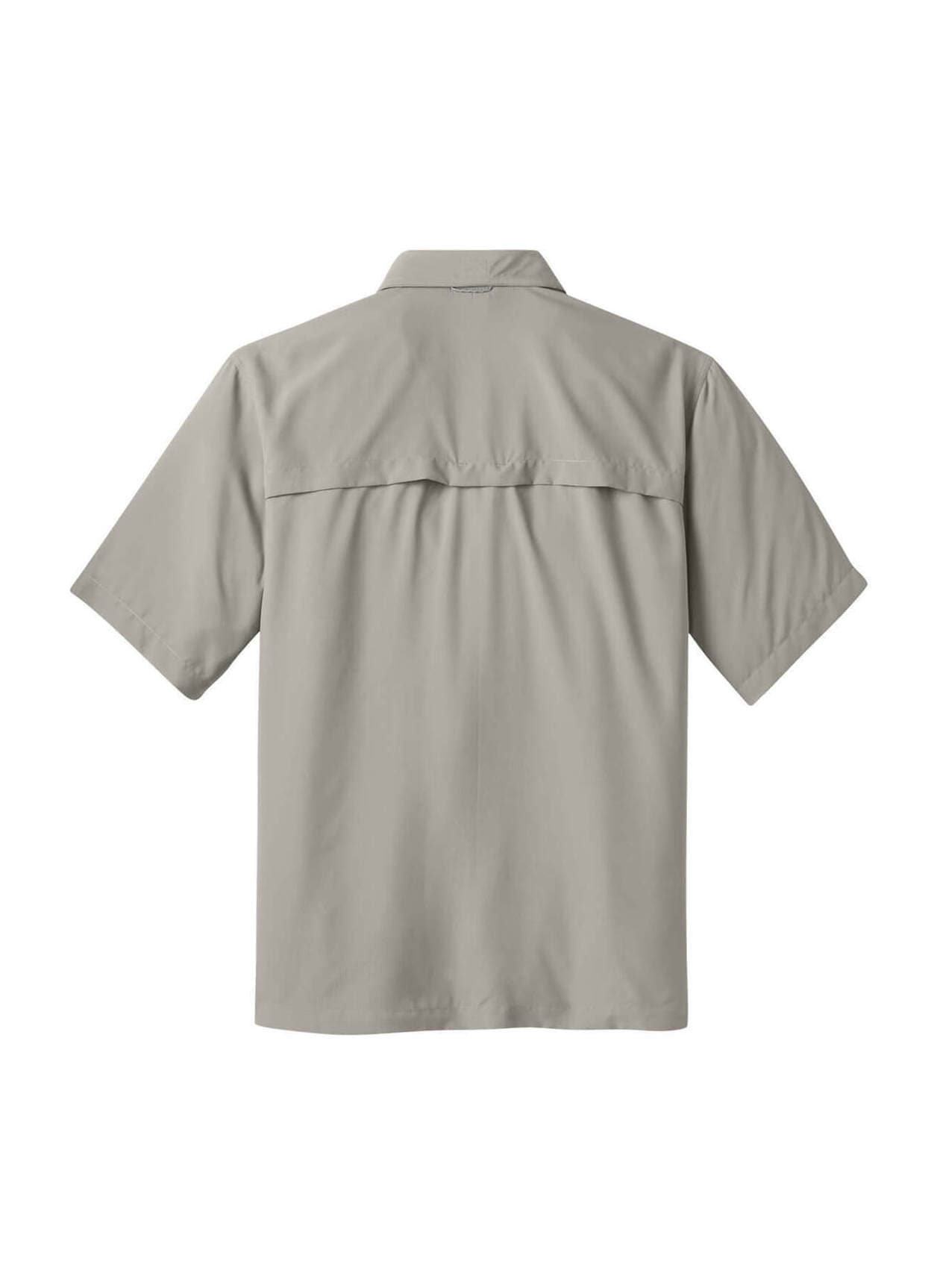 Eddie Bauer Men's Short-Sleeve Performance Fishing Shirt - Driftwood (DWD) 3XL
