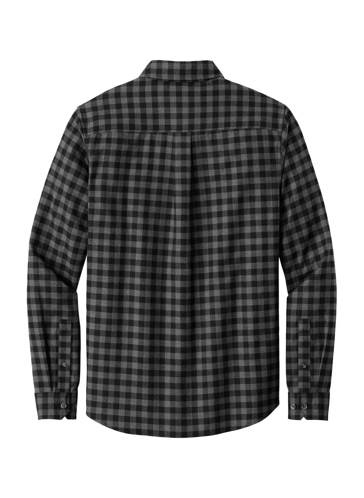 Eddie Bauer Men's Long Sleeve Favorite Flannel Plaid Shirt - Black 3XL