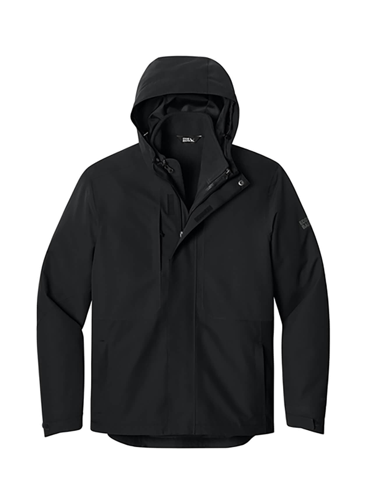 Eddie Bauer Men's WeatherEdge Ridge 3-in-1 Jacket - Black 3XL