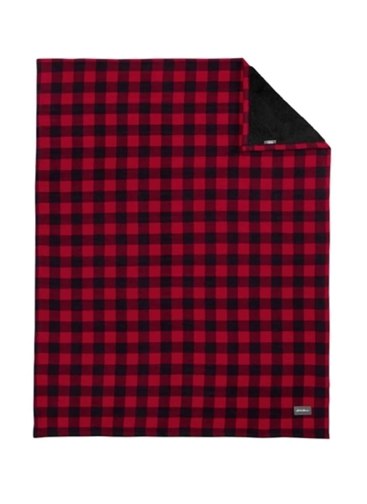 Eddie Bauer Woodland Blanket - Black,Red MISC