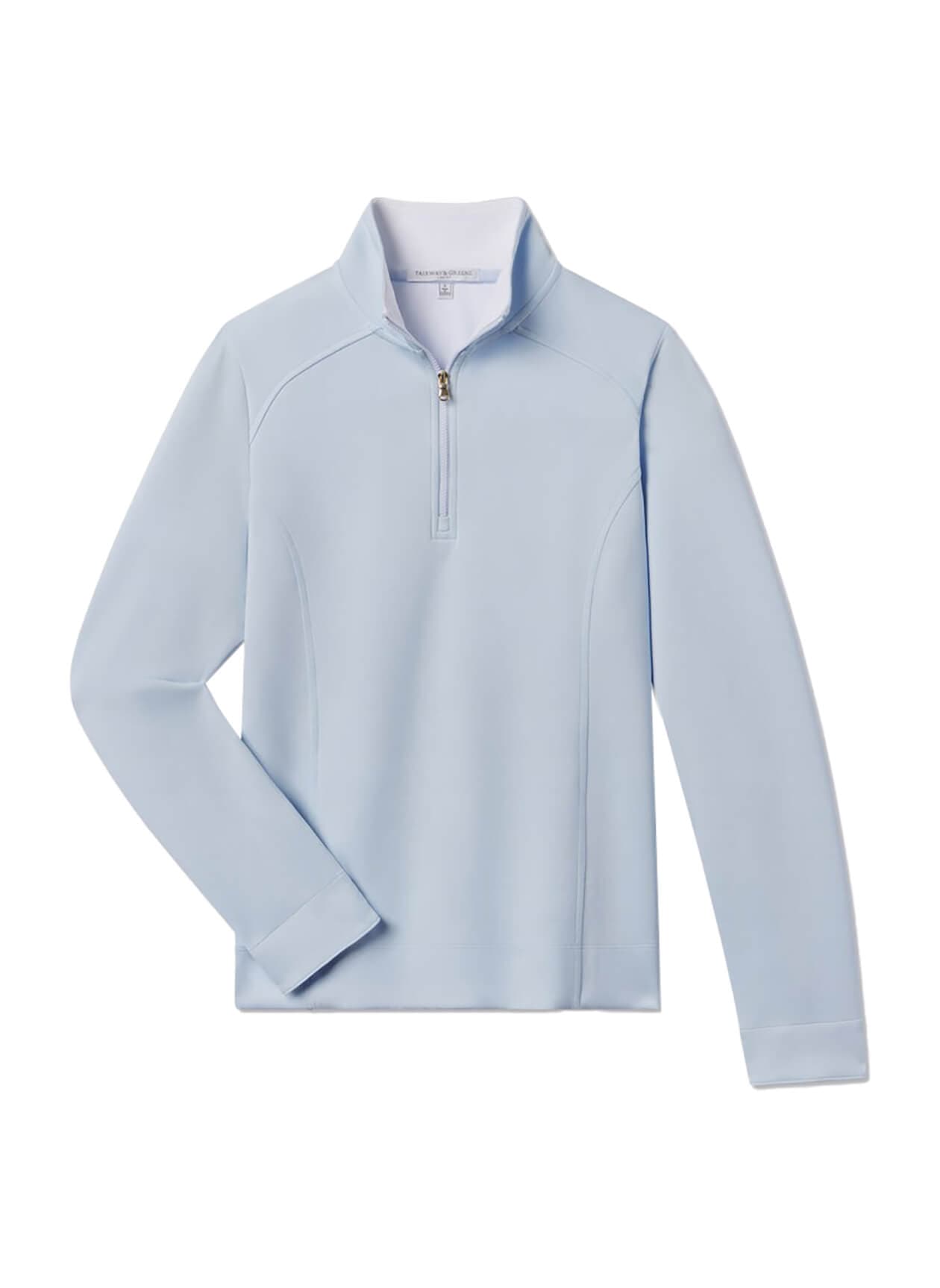Fairway & Greene Women's Wells Quarter-Zip - Dream / White 3XL