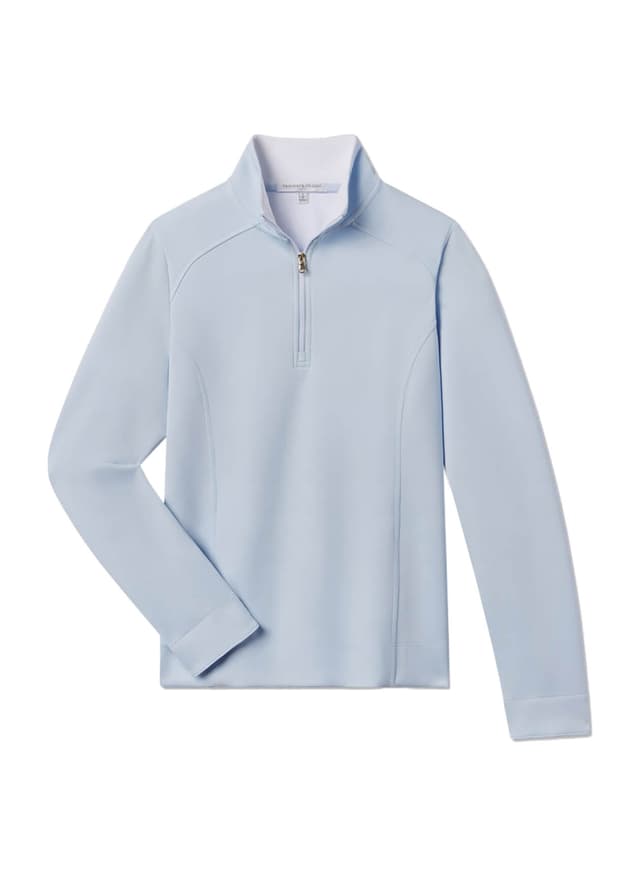 Fairway & Greene Women's Wells Quarter-Zip - Dream / White 3XL