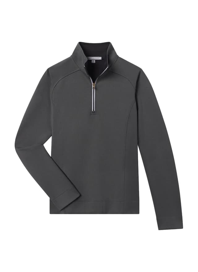 Fairway & Greene Women's Wells Quarter-Zip - Dark Grey 3XL
