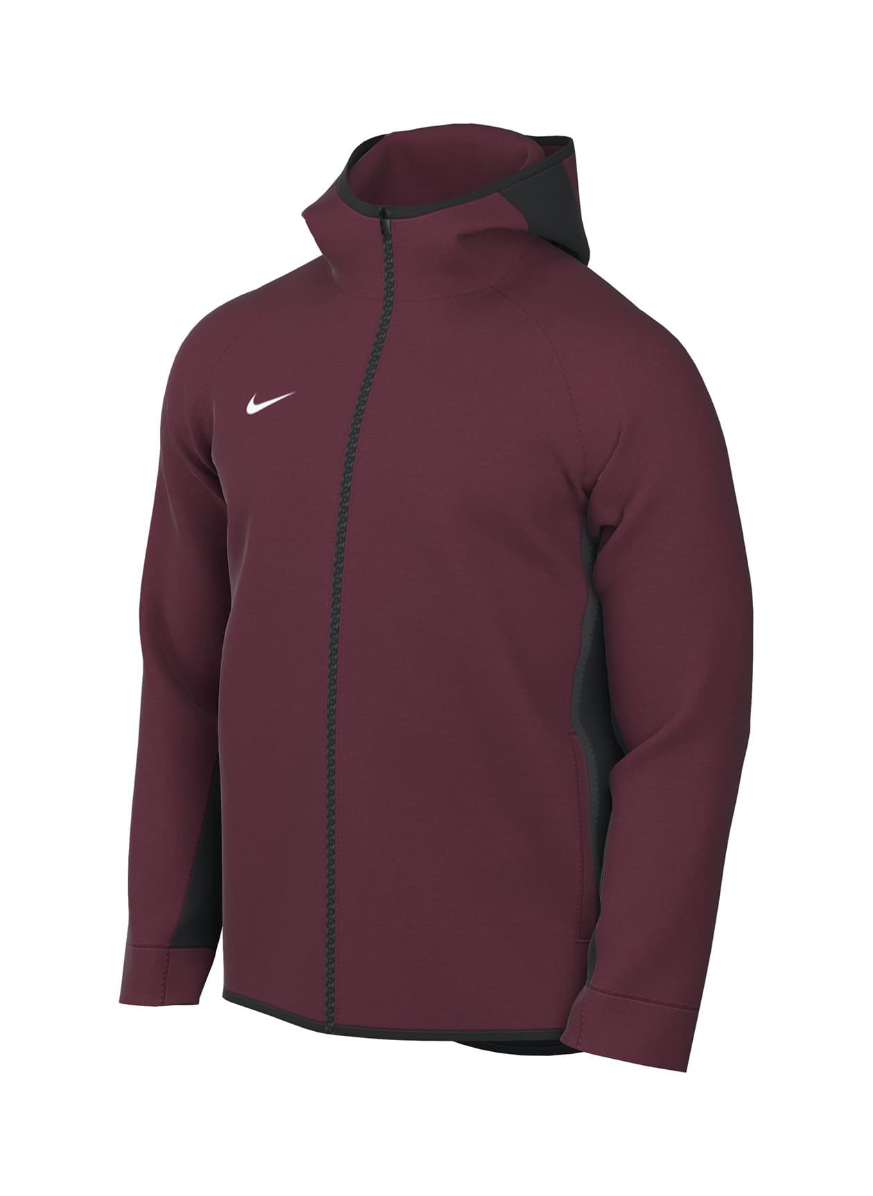 Nike Men's Dri-Fit Showtime Full-Zip Hoodie - Team Cardinal / Team Black (611) 3XL