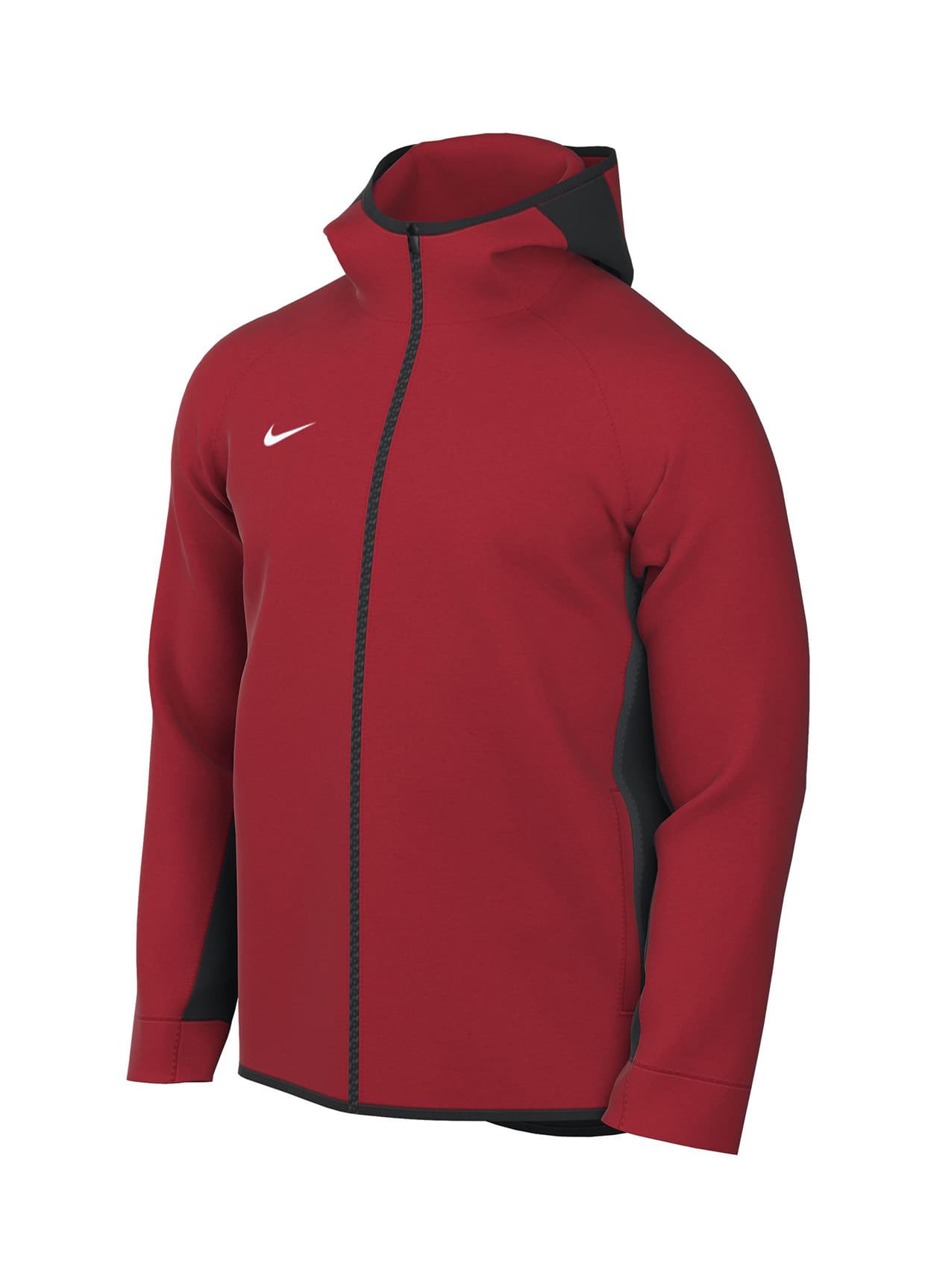 Nike Men's Dri-Fit Showtime Full-Zip Hoodie - Team Scarlet / Team Black 3XL