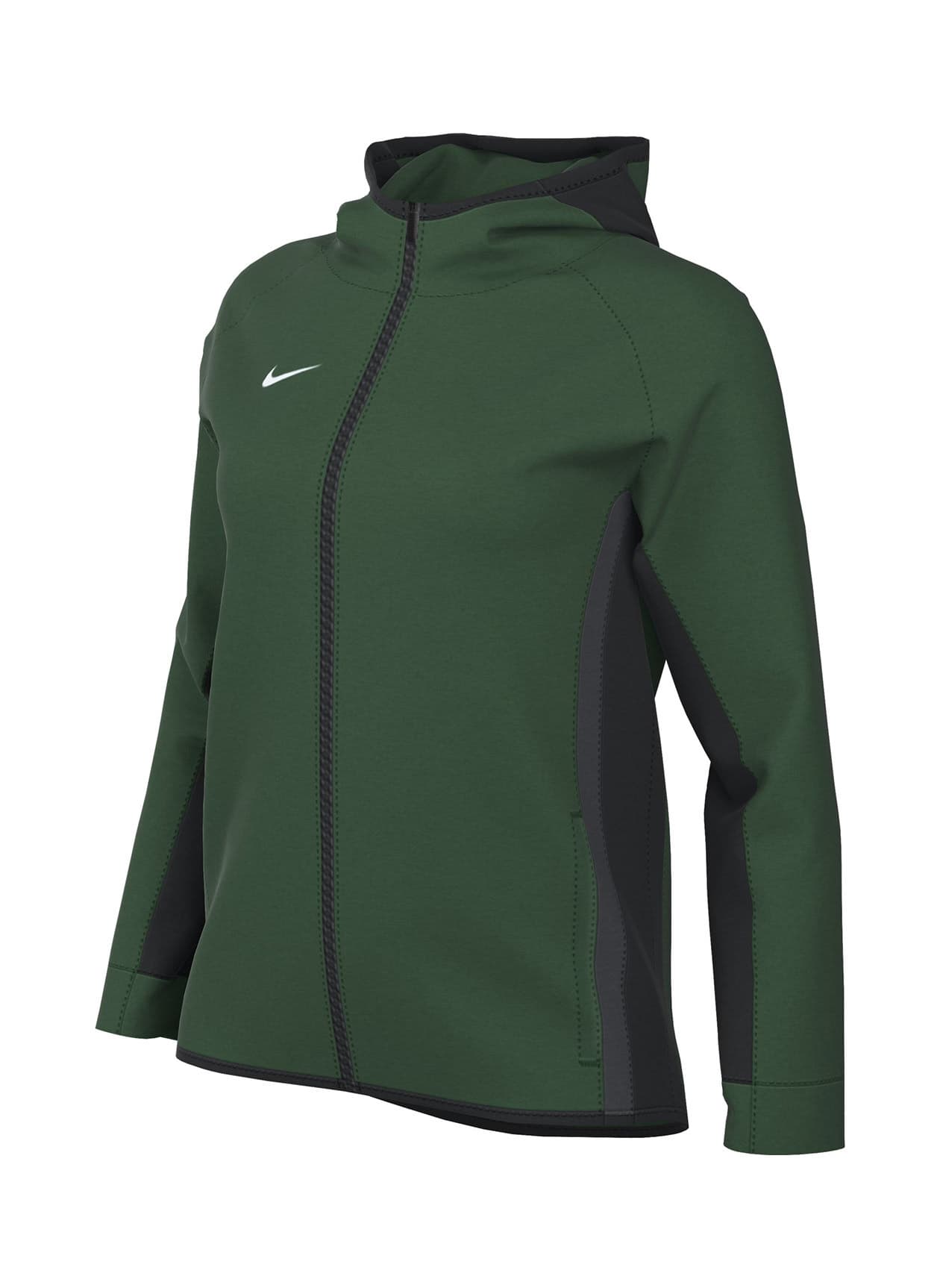 Nike Women's Dri-Fit Showtime Full-Zip Hoodie - Green 3XL