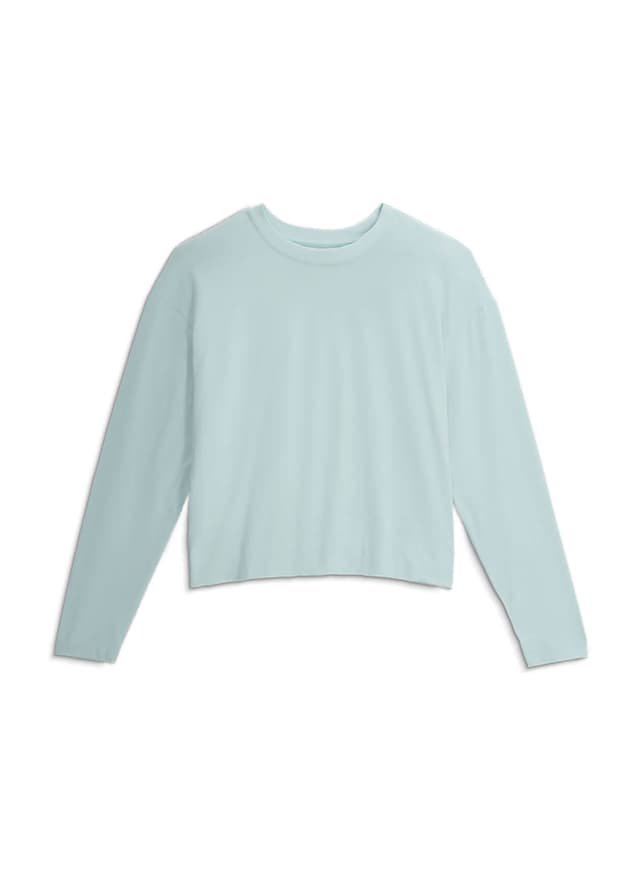 Free Fly Women's Bamboo Shade Crossover Long Sleeve - Tropic Sea LG