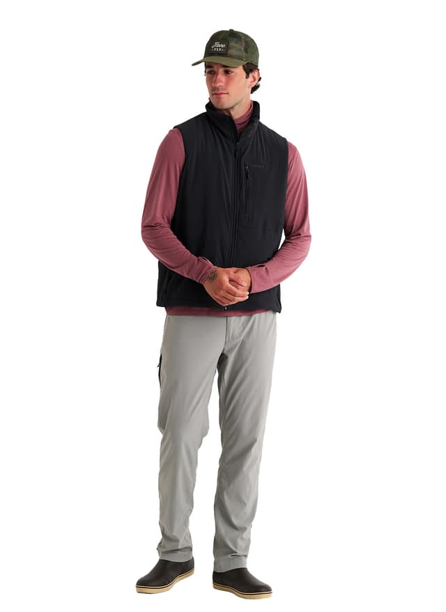 Free Fly Men's Coldvale Insulated Vest - Black LG