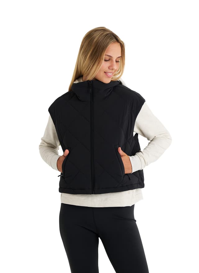 Free Fly Women's Coldvale Insulated Vest - Black LG
