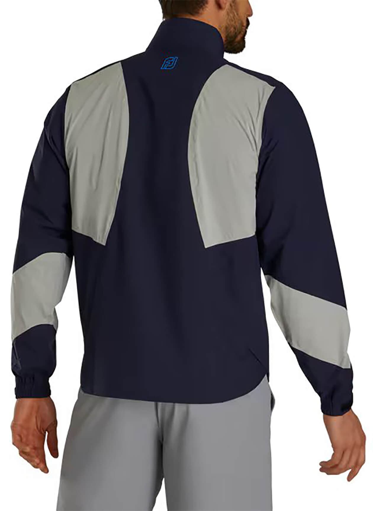FootJoy Men's Hydrolite X Rain Jacket - Navy / Grey (37682) 3XL