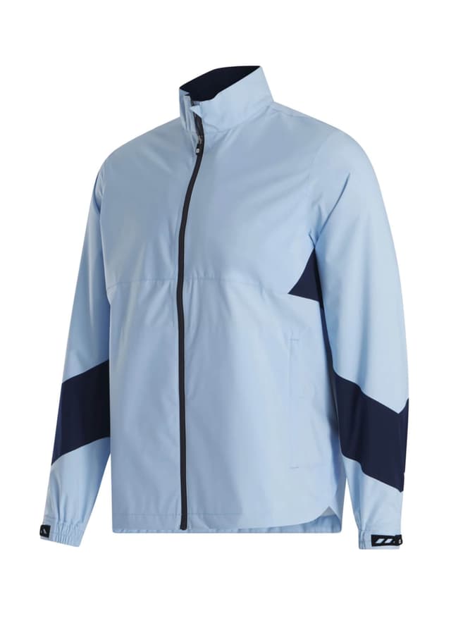 FootJoy Men's Hydrolite X Rain Jacket - Light Blue / Navy (37683) 3XL