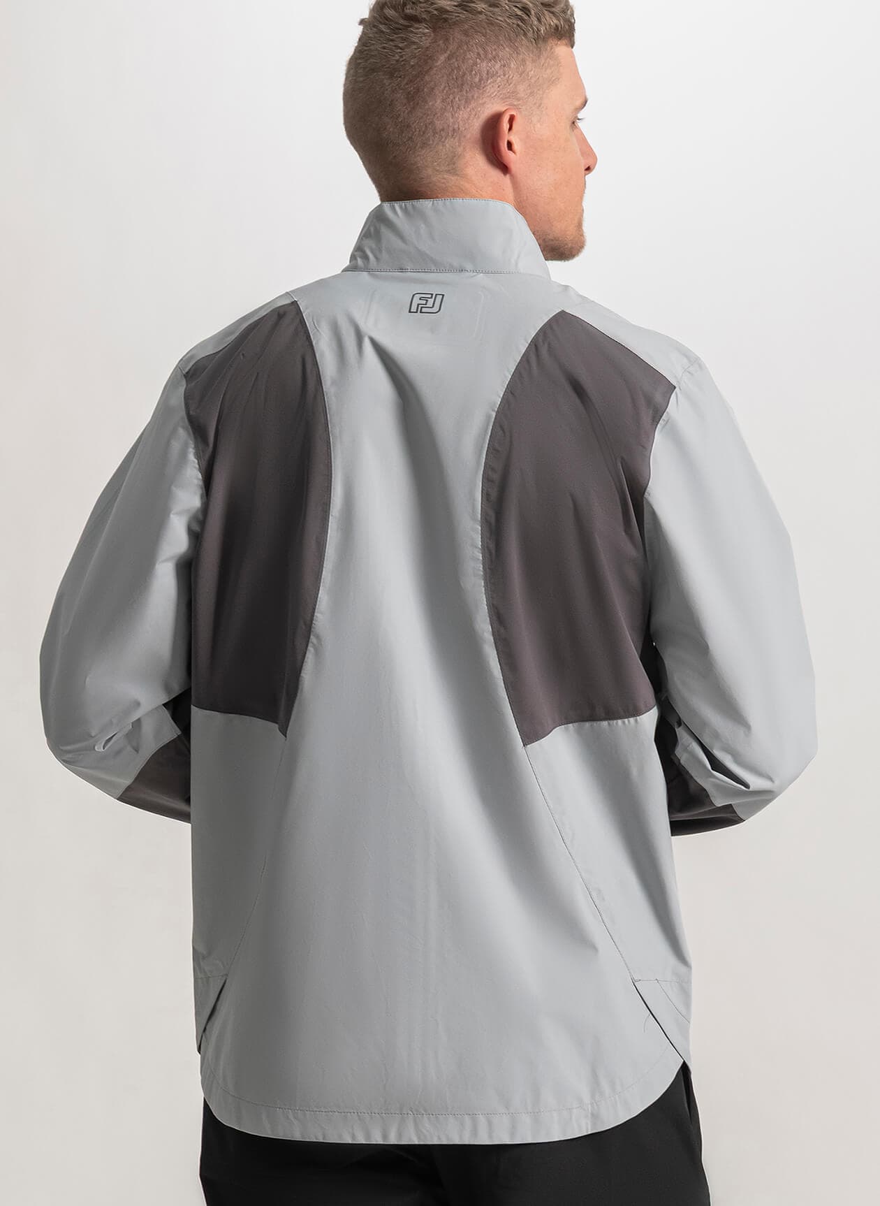 FootJoy Men's Hydrolite X Rain Jacket - Grey / Charcoal 3XL