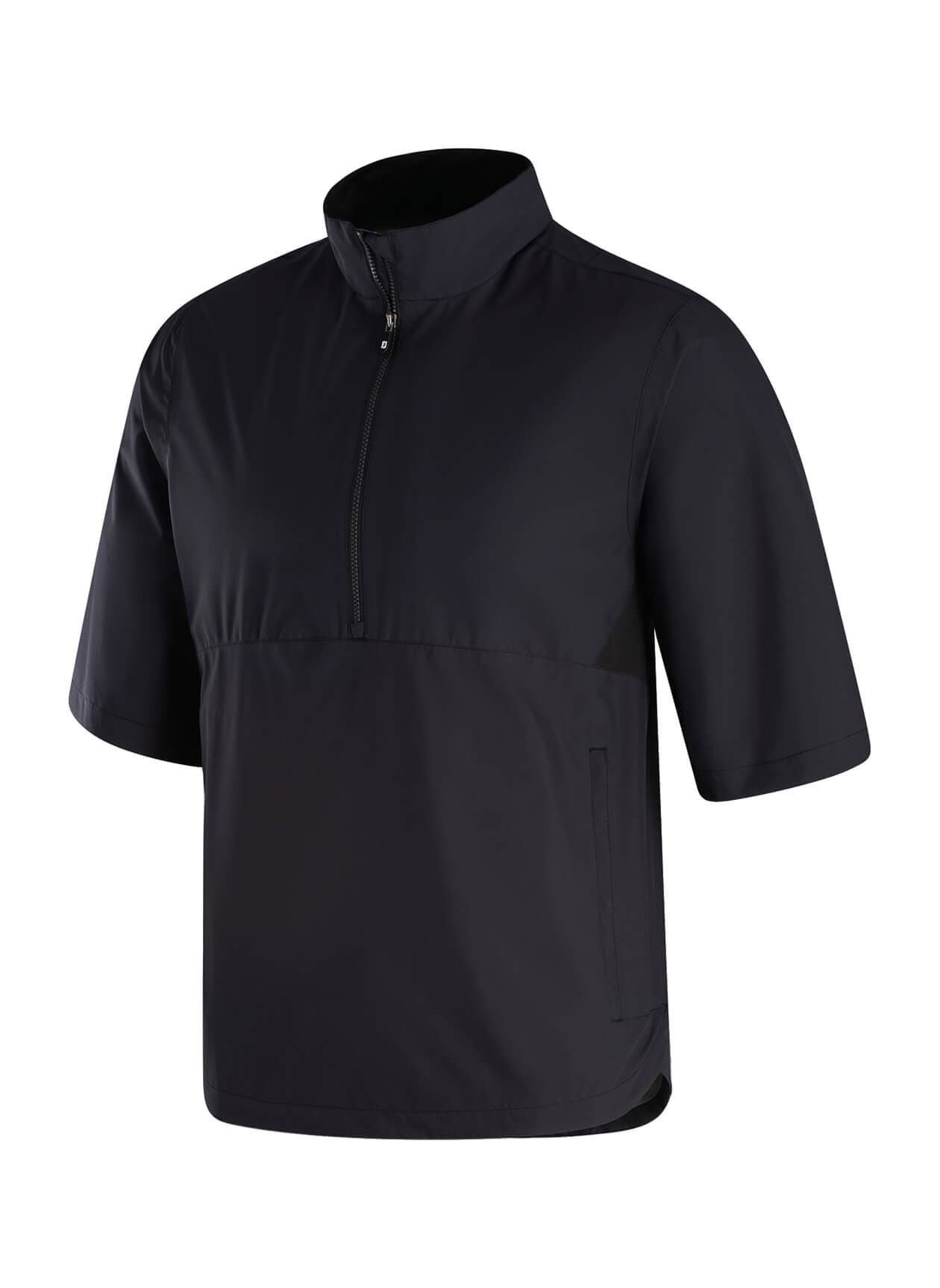 FootJoy Men's Hydrolite X Short-Sleeve Rain Jacket - Black (37686) 3XL