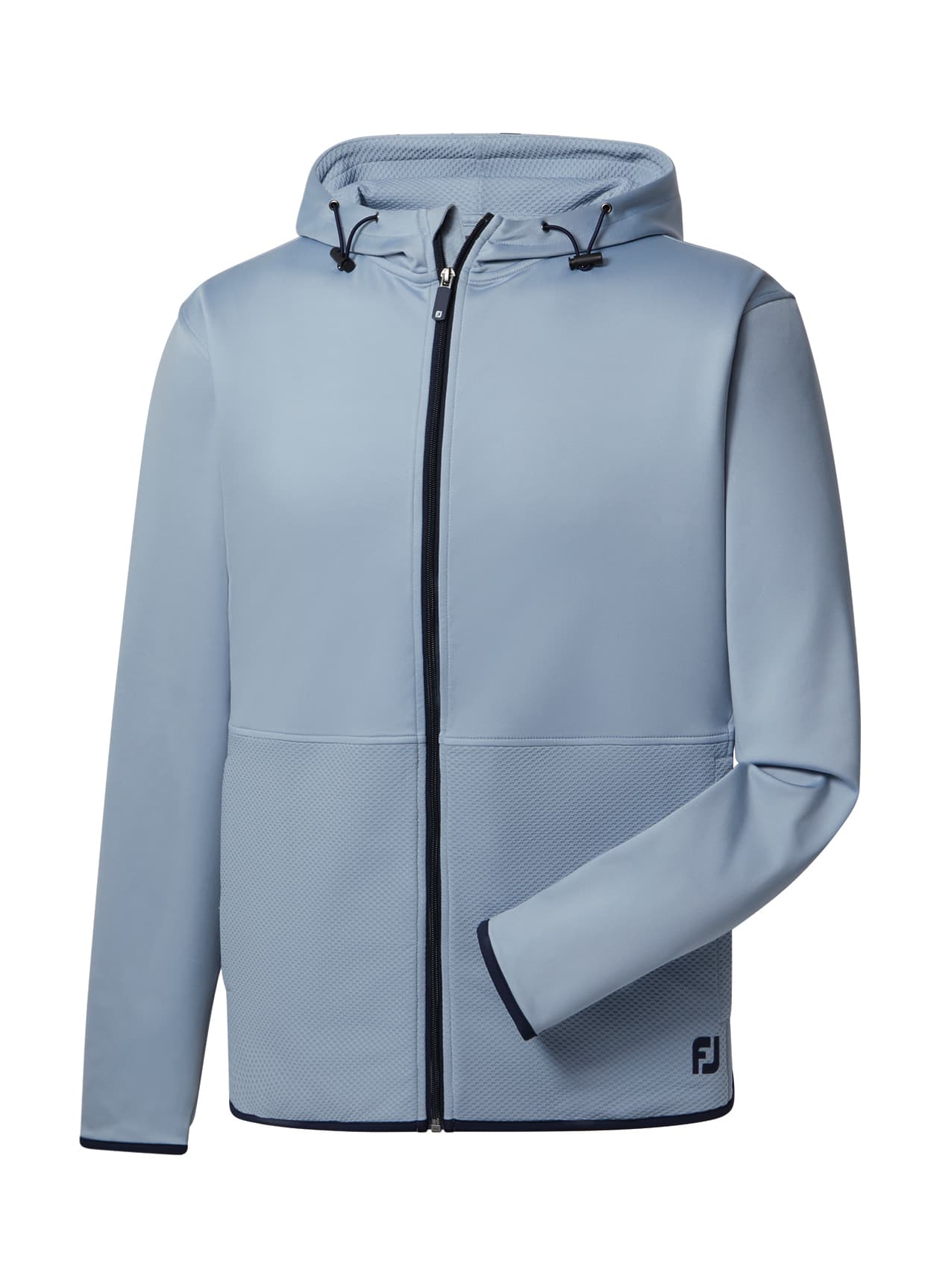 FootJoy Men's Thermoseries Full-Zip Hoodie - Light Grey 3XL