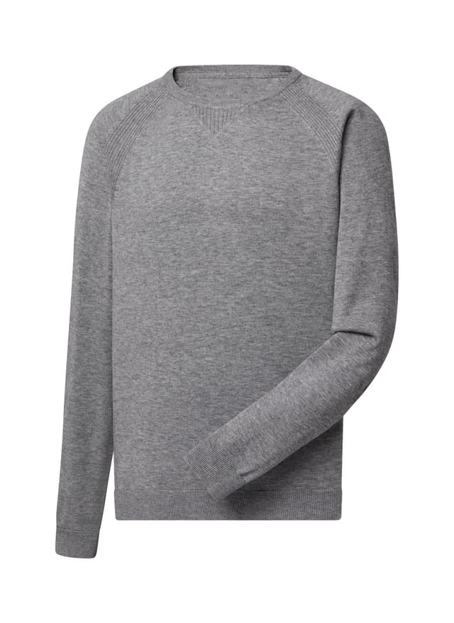 FootJoy Men's Crewneck Sweater - Light Grey LG