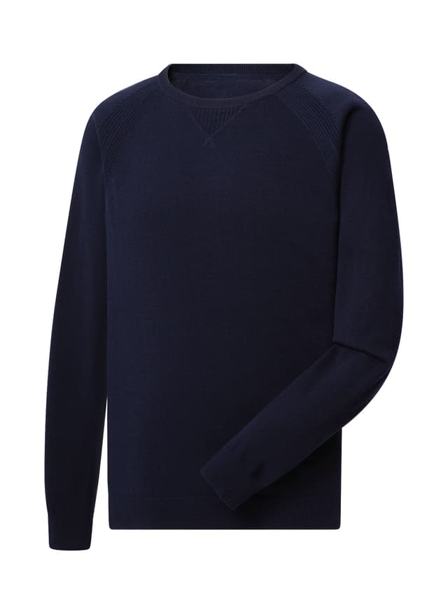 FootJoy Men's Crewneck Sweater - Navy (29077) LG