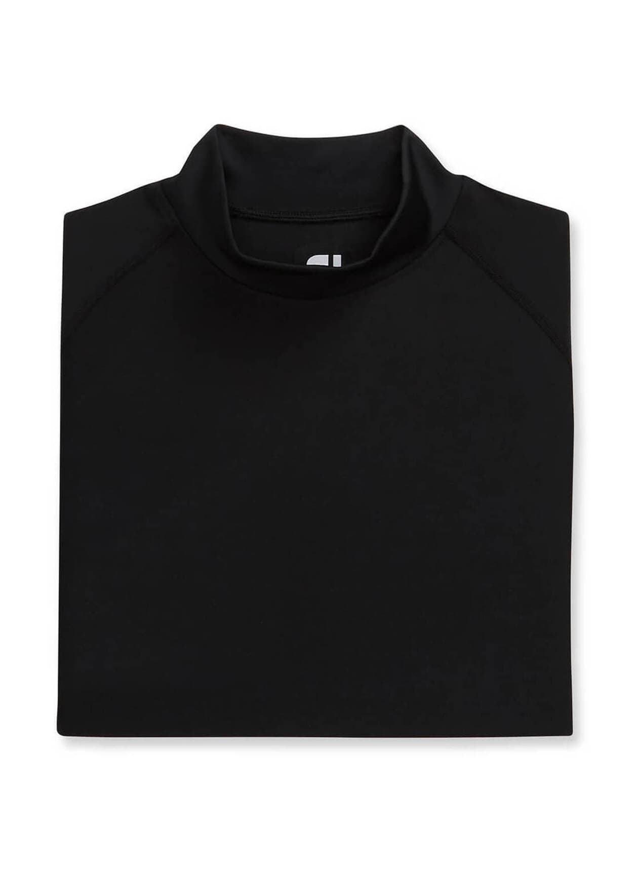 FootJoy Men's Long-Sleeve Mock T-Shirt - Black LG