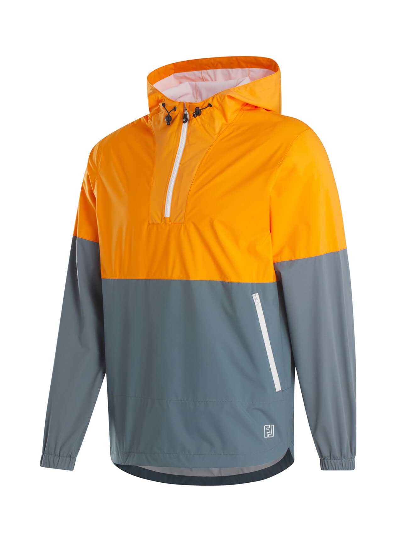 FootJoy Men's Hydrolite X Rain Hoodie - Orange 3XL