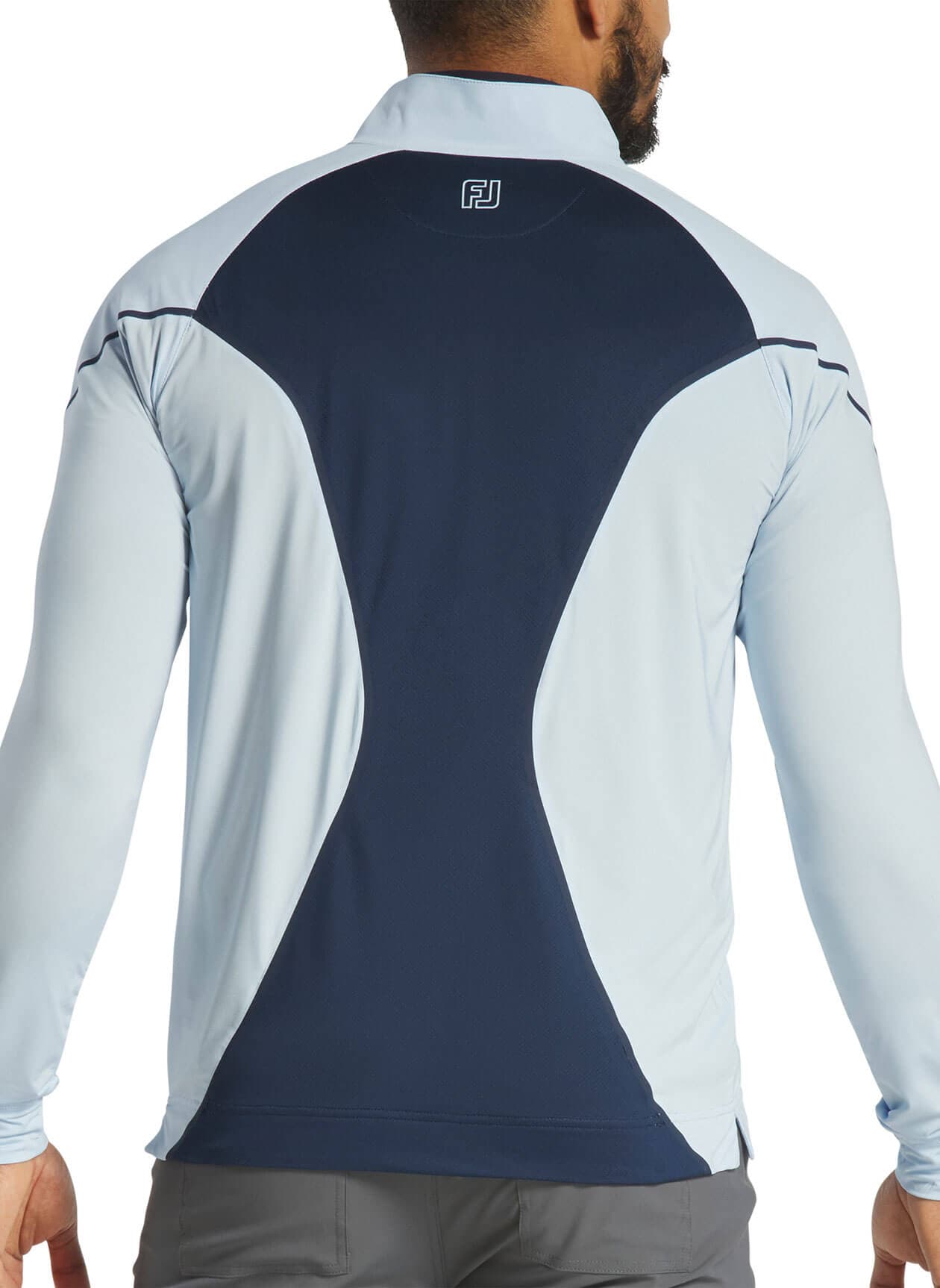 FootJoy Men's FJ Temposeries Tech Midlayer - Cyan 3XL