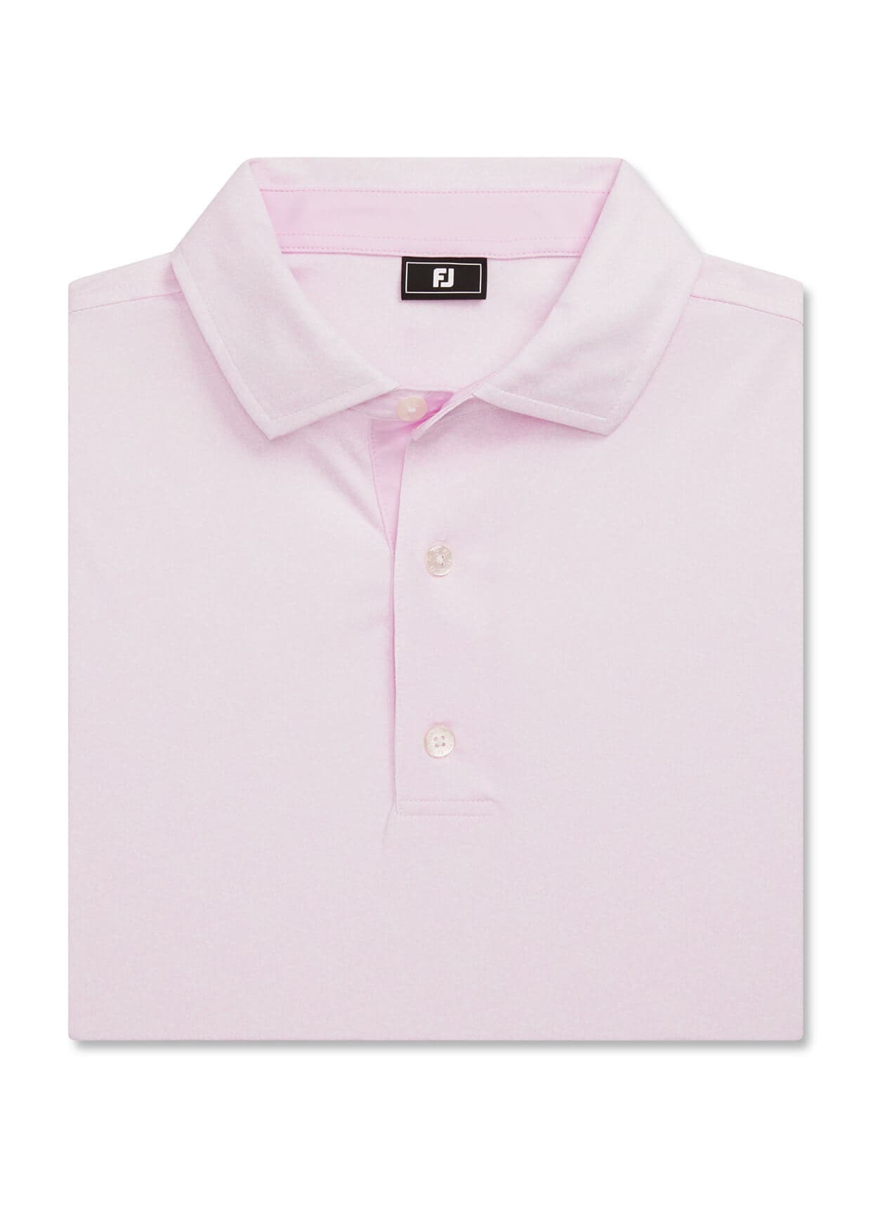 FootJoy Men's Speckle Print Polo - Light Pink / White 3XL