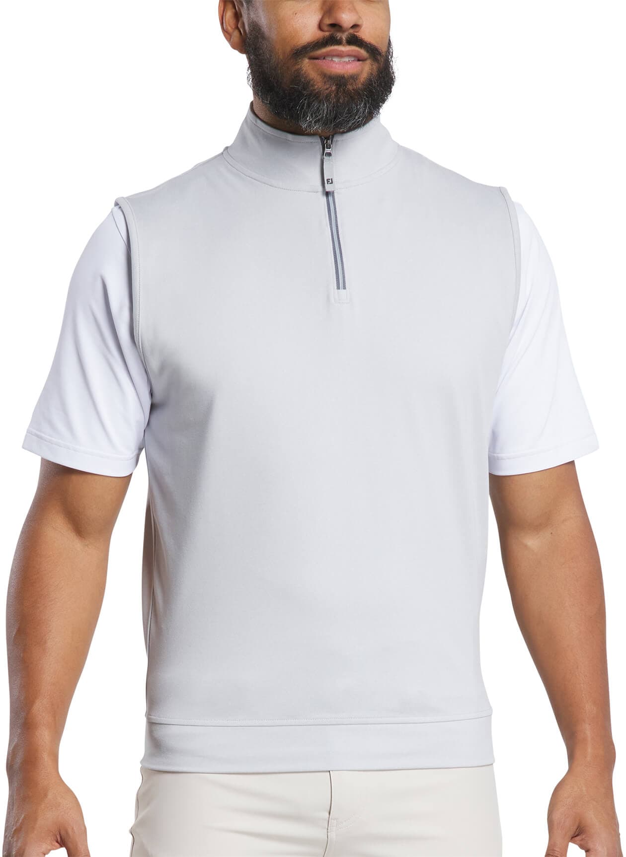 FootJoy Men's Approach Vest - Light Grey 3XL