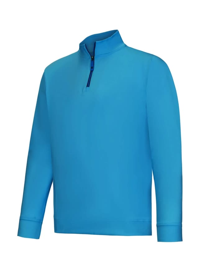 FootJoy Men's Approach Quarter-Zip Pullover - High Tide (35504) 3XL