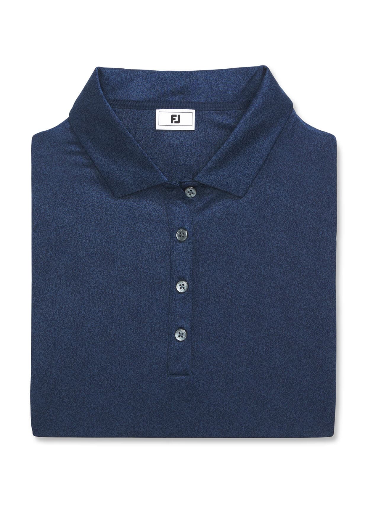 FootJoy Women's Speckle Print Polo - Navy LG