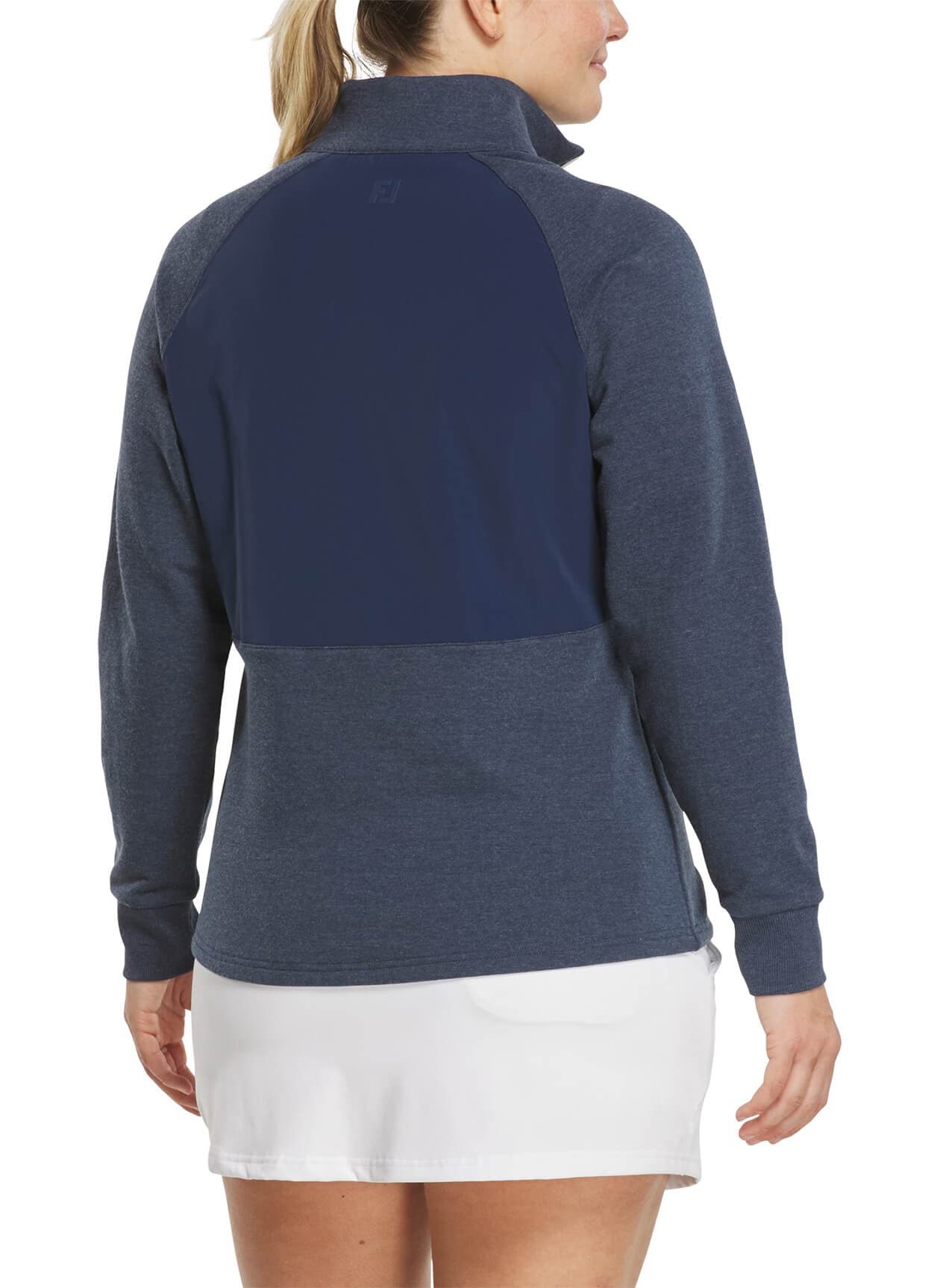 FootJoy Women's Hybrid Quarter-Zip - Navy LG