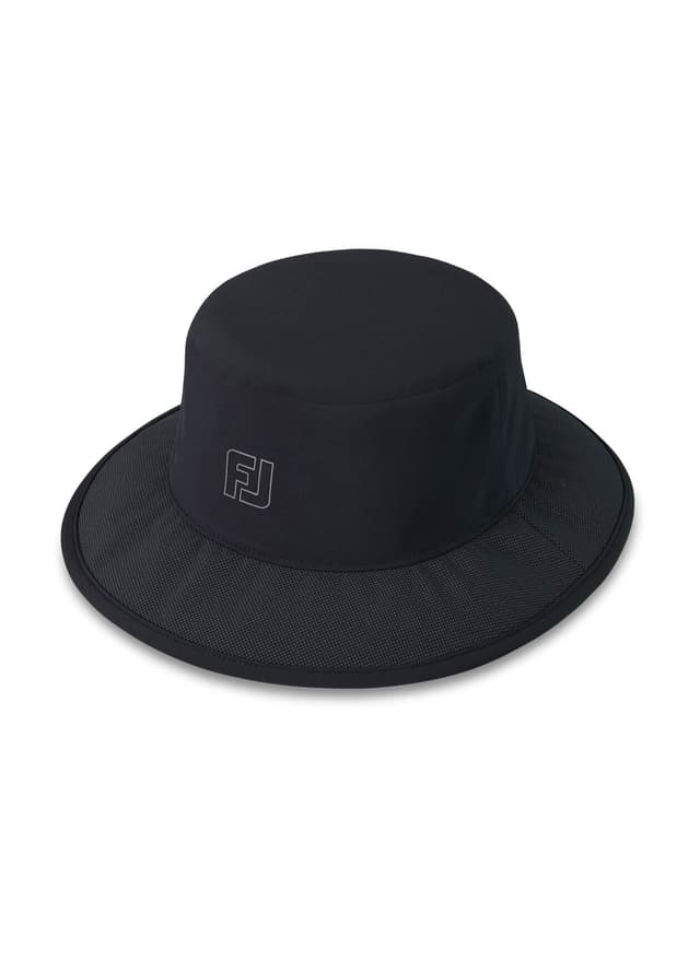 FootJoy Men's HydroSeries Bucket Hat - Black MISC