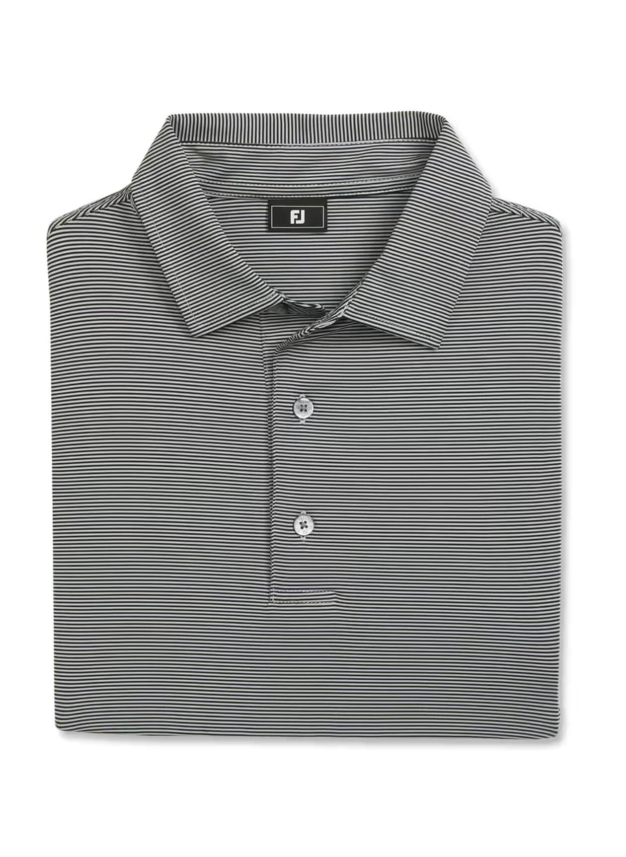 FootJoy Men's MicroFeeder Stripe Polo