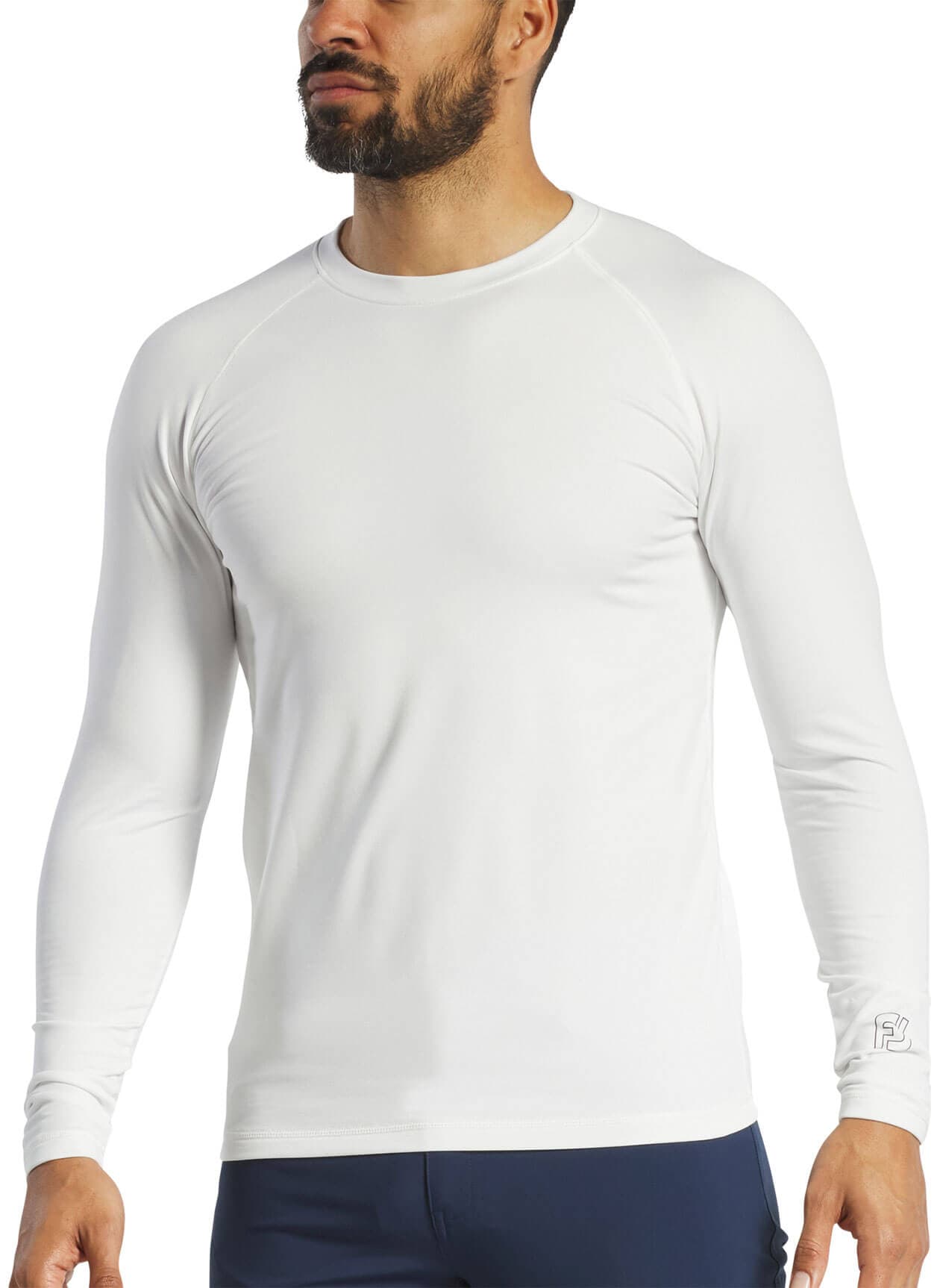 FootJoy Men's Thermo Fleece Base Layer - White 3XL