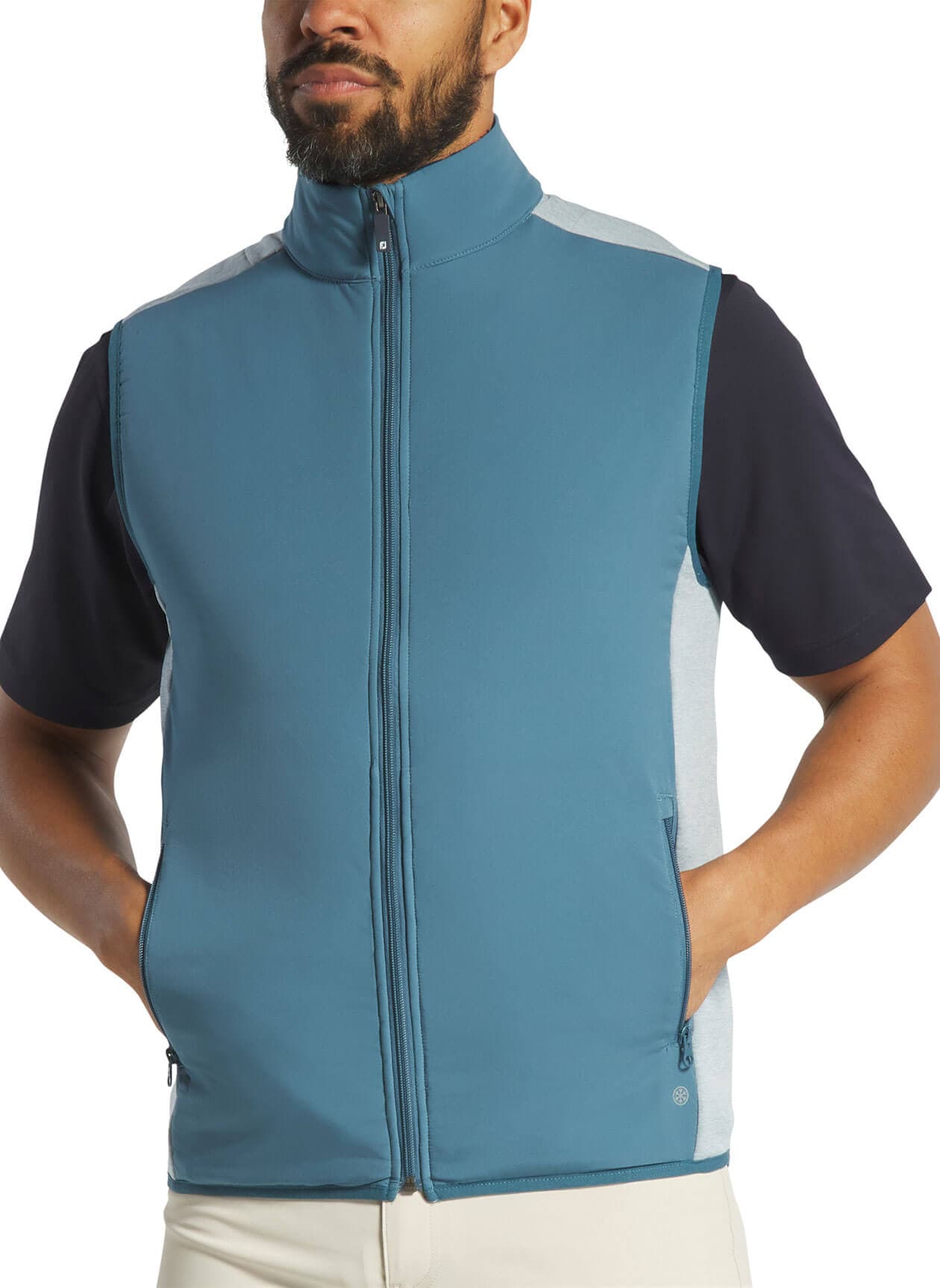 FootJoy Men's Thermo Hybrid Vest - Dark Grey 3XL