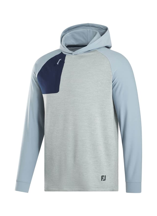 FootJoy Men's Thermo Pullover Hoodie - Light Grey 3XL