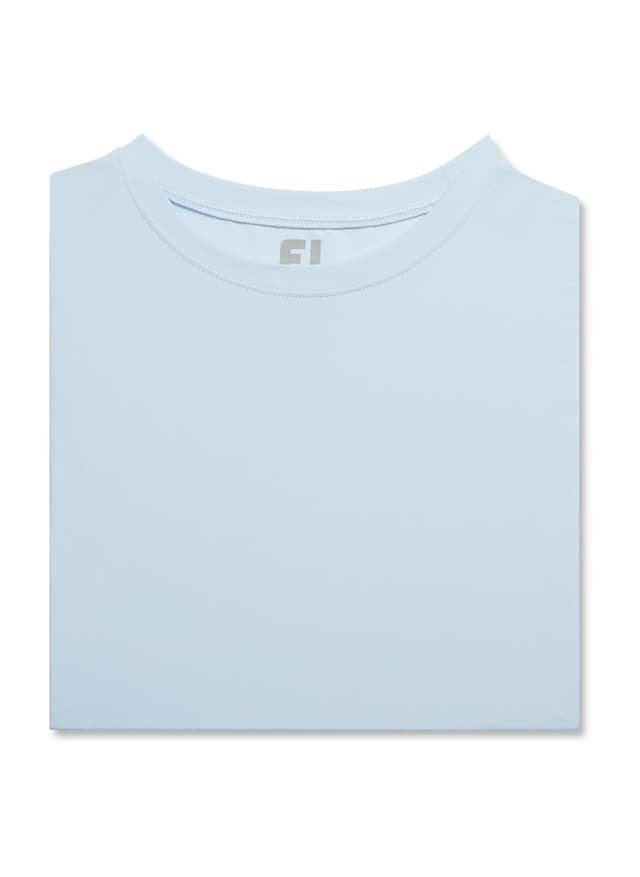 FootJoy Women's Long Sleeve Sun Protection Crewneck - Blue LG
