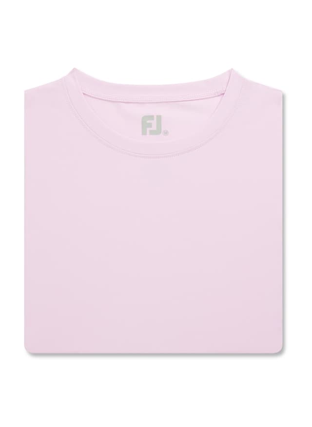 FootJoy Women's Long Sleeve Sun Protection Crewneck - Pink LG