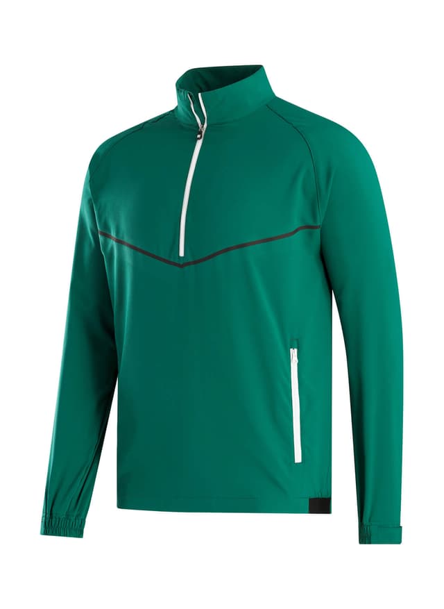 FootJoy Men's Zephyr Windshirt - Green 3XL