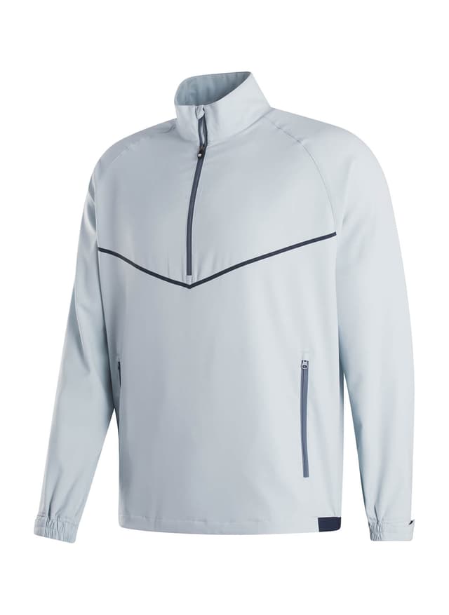 FootJoy Men's Zephyr Windshirt - Light Grey 3XL
