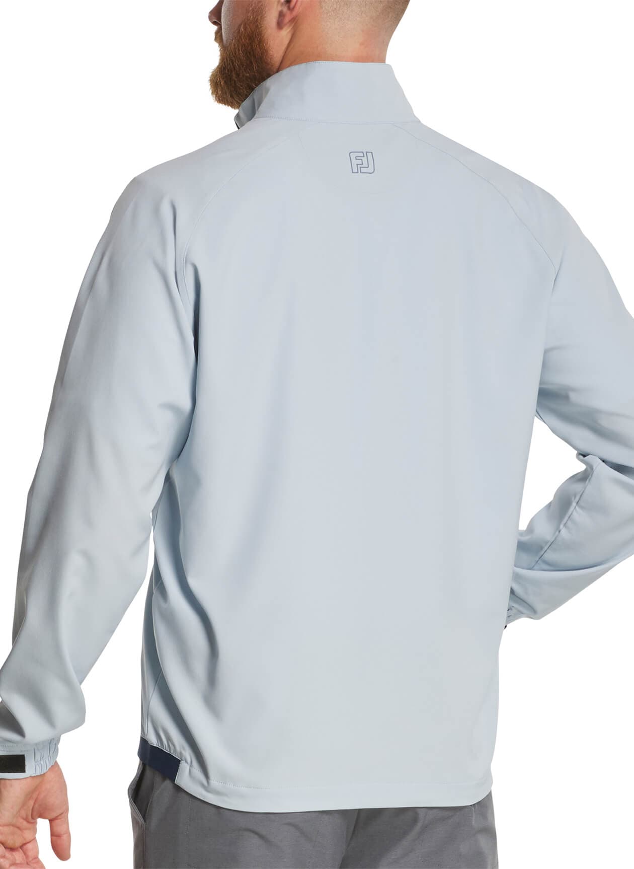FootJoy Men's Zephyr Windshirt - Light Grey 3XL